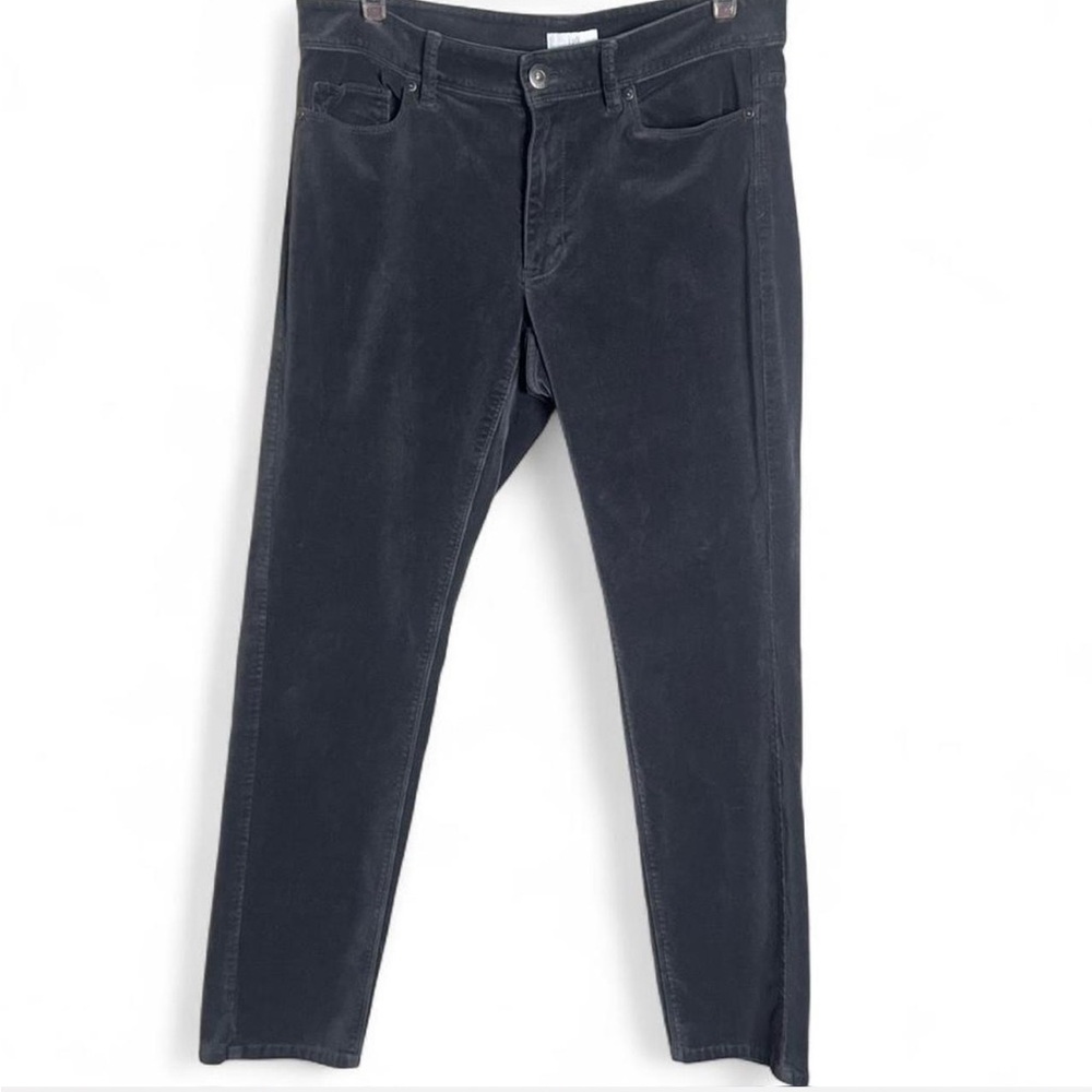 J. Jill Gray Velveteen Stretch Jeans Slim Leg Women’s Size 6